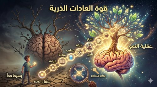 قوة العادات الذرية: كيف تبني نجاحاً لا يُقهر ؟