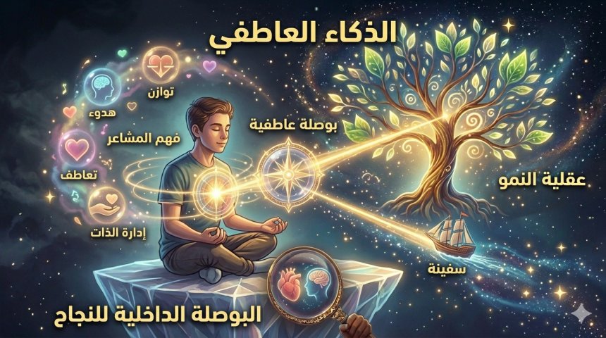 الذكاء العاطفي (Emotional Intelligence): البوصلة الداخلية للنجاح